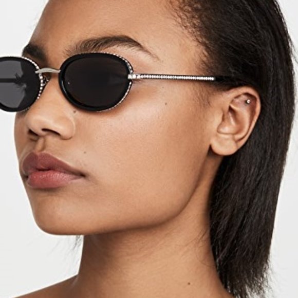 NWB AREA NYC CRYSTAL RHINESTONE SUNGLASSES $400 main image 6